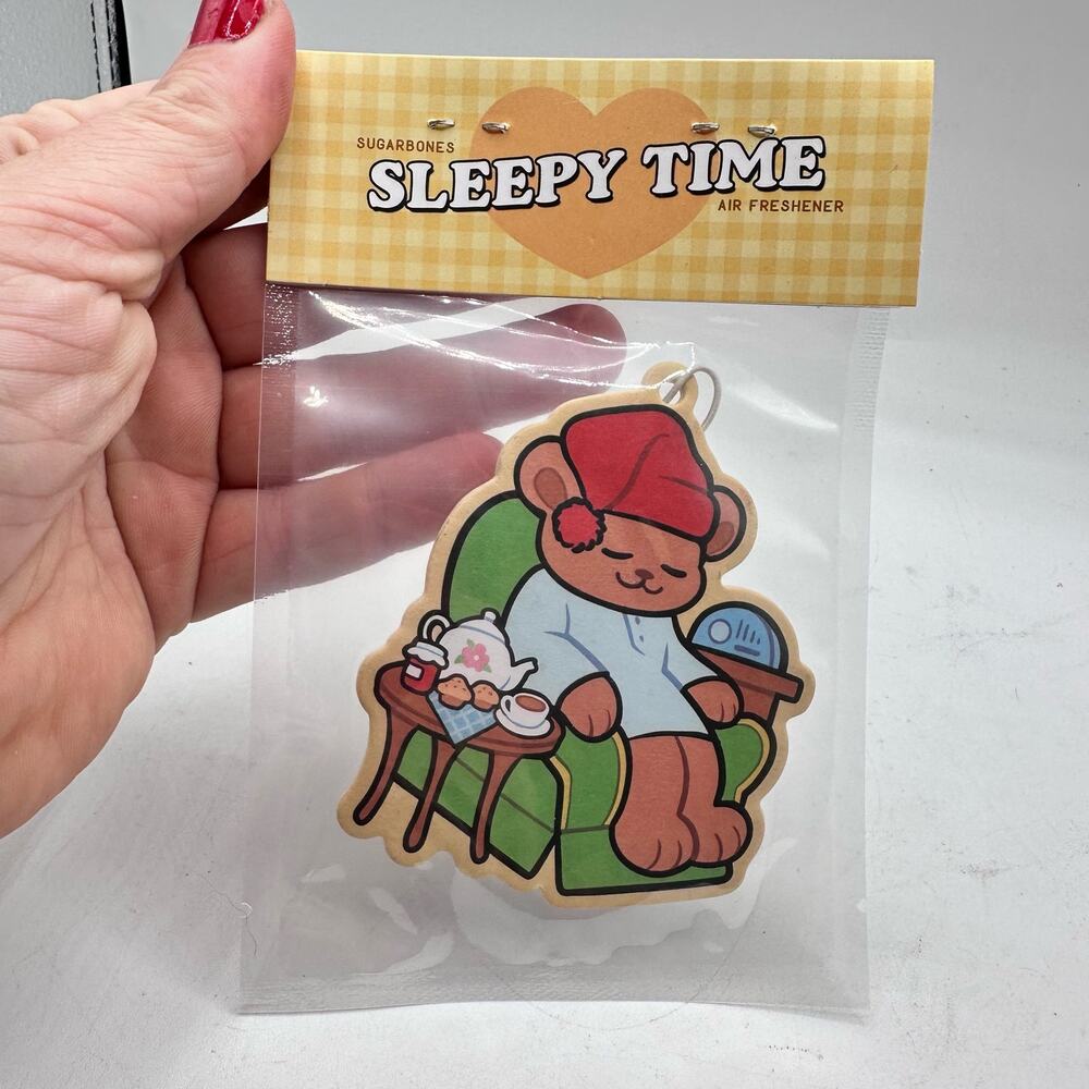 Sugarbones Sleepytime Bear Patreon Air freshener December 2023 - Picture 5 of 5